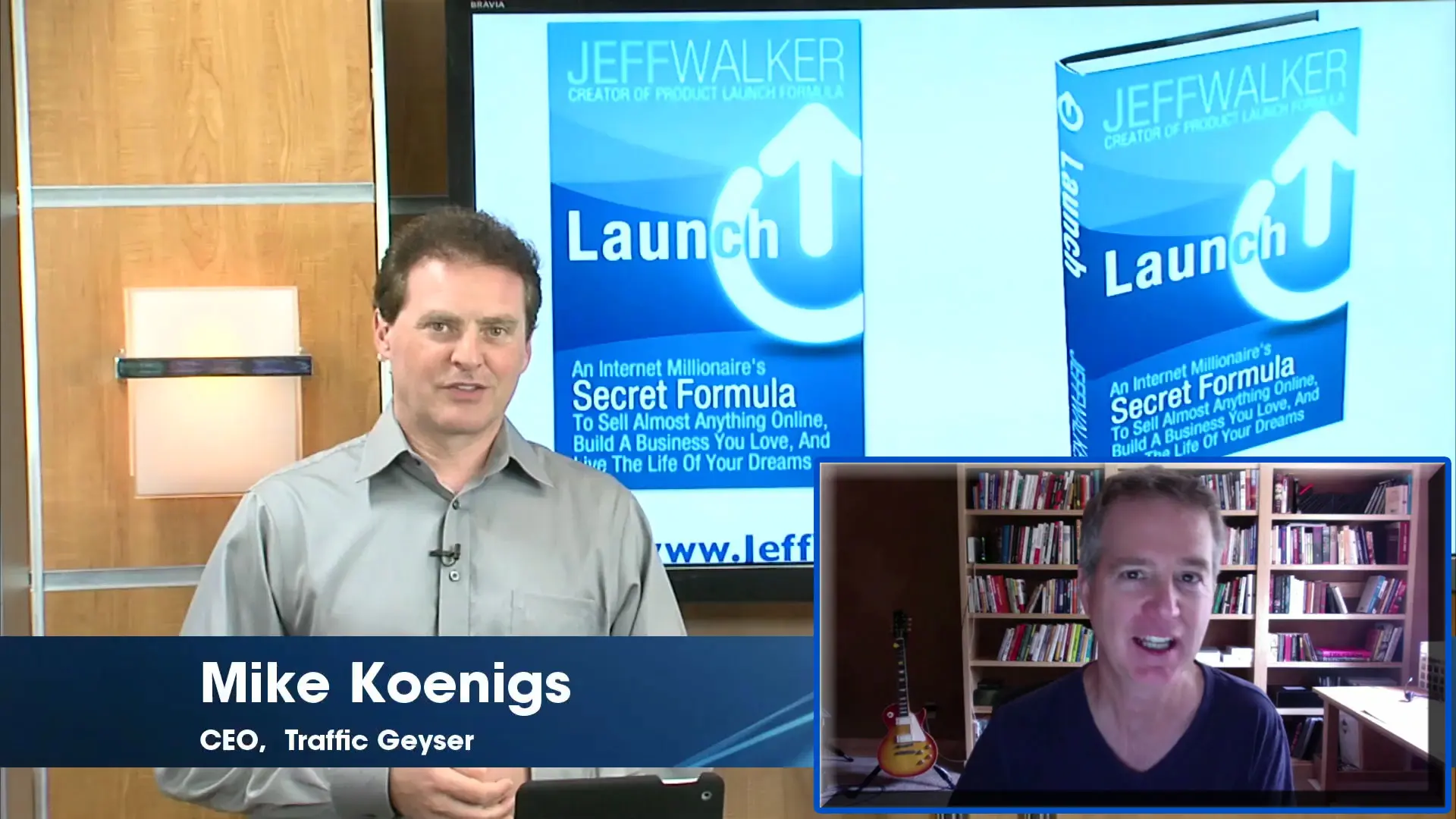 “Launch” Book Interview with Jeff Walker and Mike Koenigs How to Publish, Promote, Launch and Presell a Book to Grow Your Audience, Reach, List, Income and Legacy
